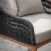 Luccomb Armchair Set - Acacia Wood, Polyrope - Image 3